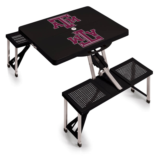 PICNIC TIME NCAA テキサス A&M アギーズ アドベンチャー ワゴン Texas A&M Aggies - Picnic Table Portable Folding Table with Seats
