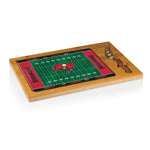 Tampa Bay Buccaneers Football Field - Icon Glass Top Cutting Board & Knife Set
