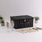Black Willow with Beige Accents