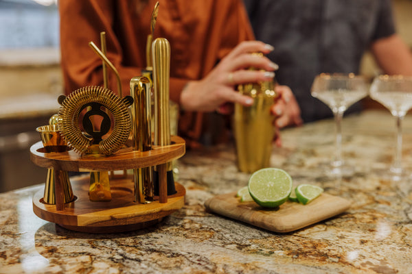 Carousel Lazy Susan 13-Piece Bar Tool Set – PICNIC TIME FAMILY OF
