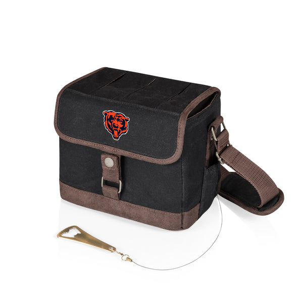 Chicago Bears - Beer Caddy Cooler Tote with Opener – PICNIC TIME Chicago Bears - Beer Caddy Cooler Tote with Opener – PICNIC TIME