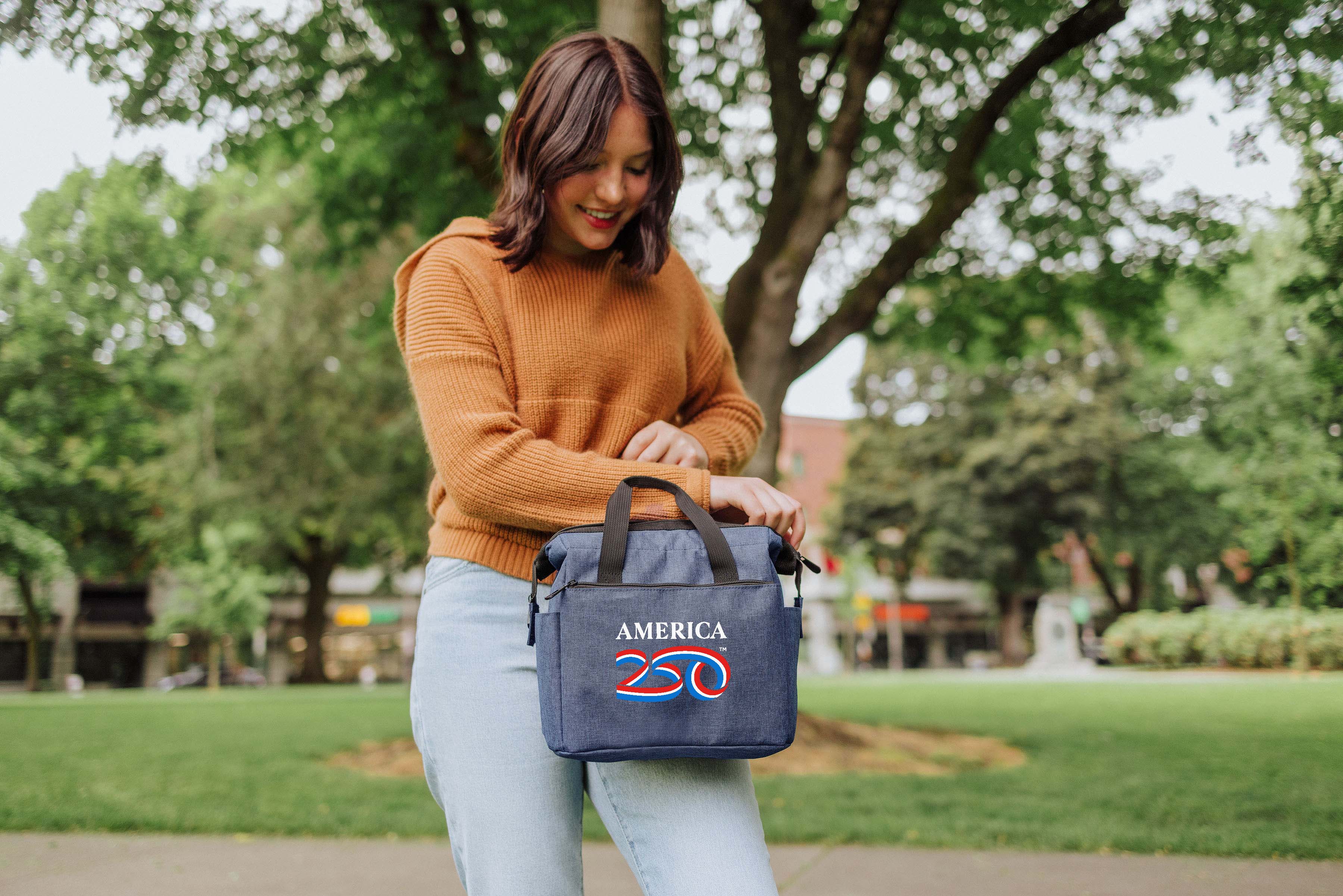 America250 - On The Go Lunch Bag Cooler-Picnic Time Family of Brands