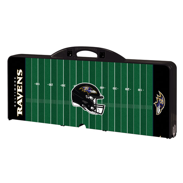 Baltimore Ravens - Picnic Table Portable Folding Table with Seats