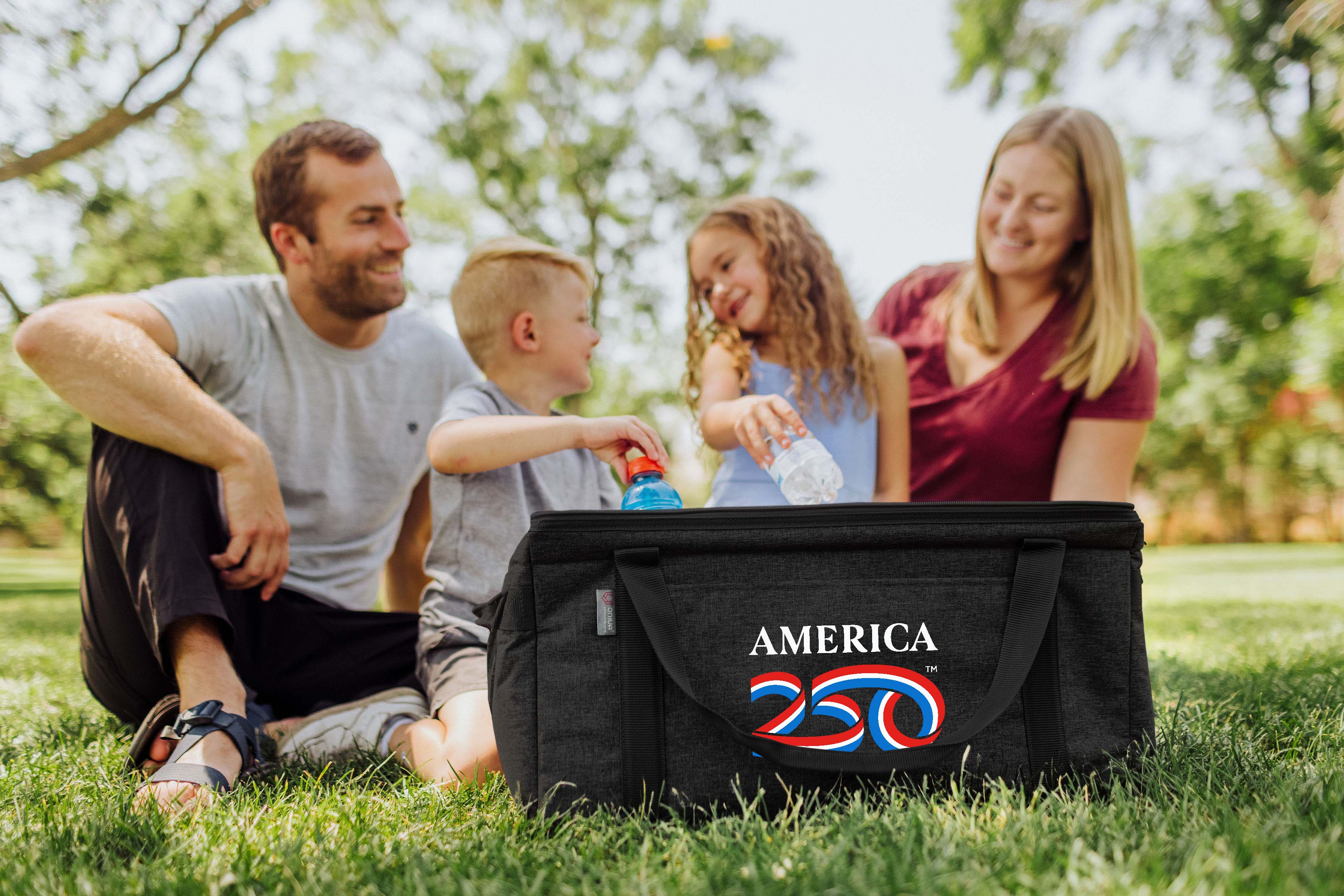America250 - 64 Can Collapsible Cooler-Picnic Time Family of Brands