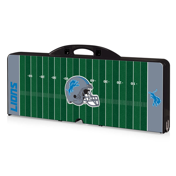 Detroit Lions - Picnic Table Portable Folding Table with Seats