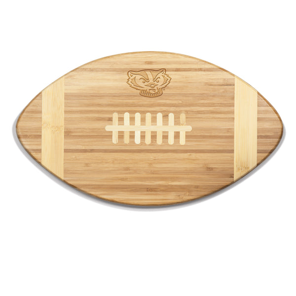Wisconsin Badgers - Touchdown! Football Cutting Board & Serving Tray