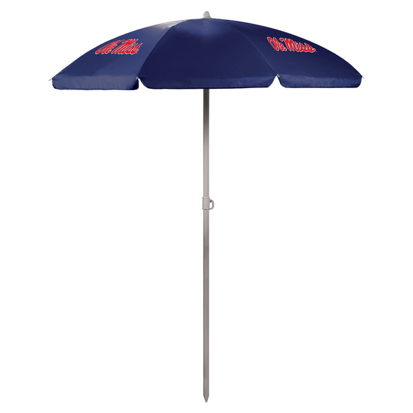 Ole Miss Rebels - 5.5 Ft. Portable Beach Umbrella