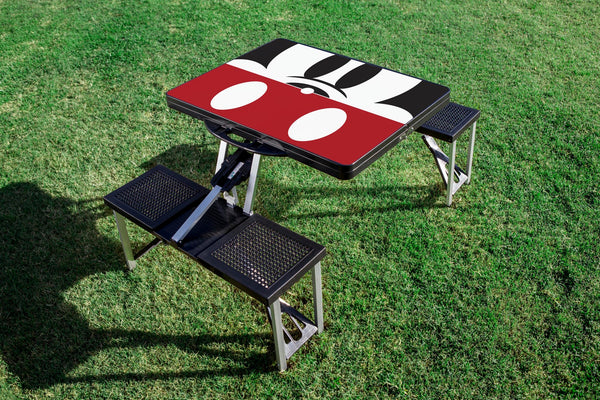 Mickey Mouse - Picnic Table Portable Folding Table with Seats