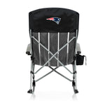 New England Patriots - Outdoor Rocking Camp Chair