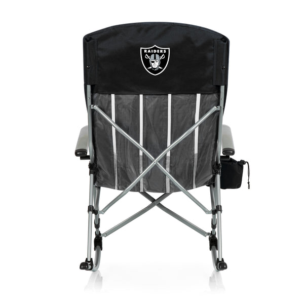 VictoryStore Raiders Fan Chaise De Camping Pliante Avec Transport