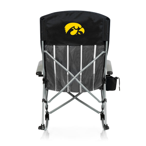 Iowa Hawkeyes - Outdoor Rocking Camp Chair
