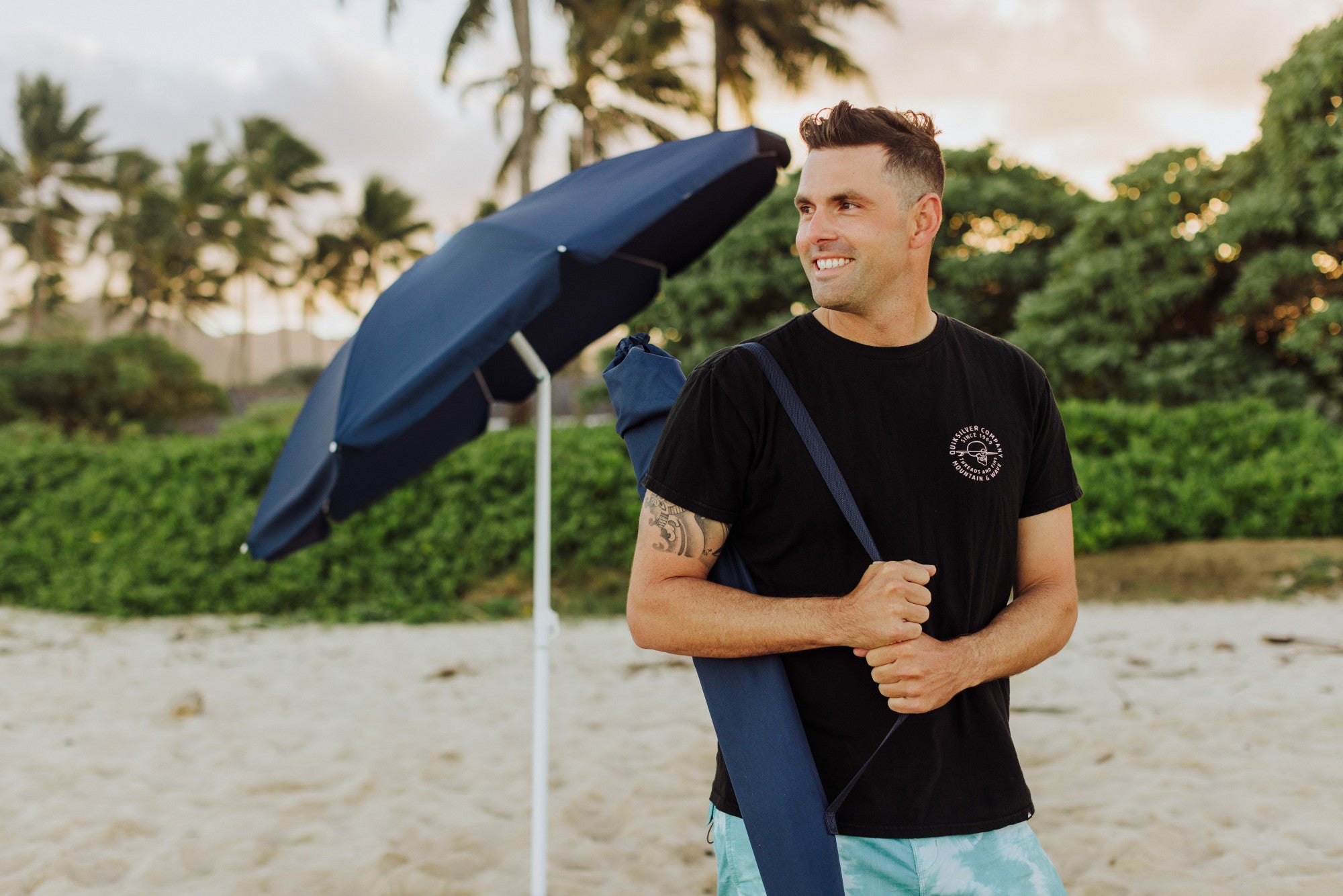 Florida Gators - 5.5 Ft. Portable Beach Umbrella