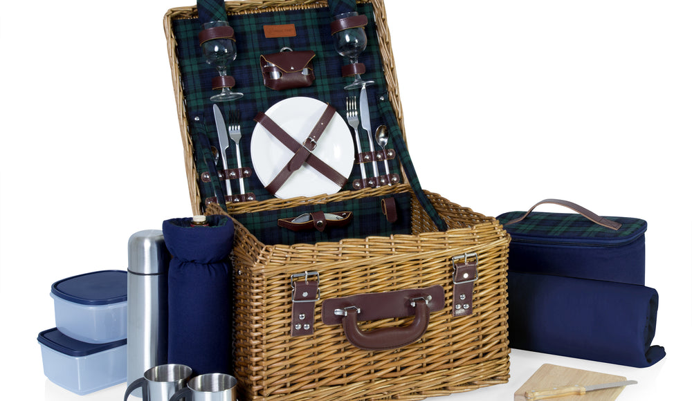 Authentic Canterbury Picnic Basket Collection PICNIC TIME FAMILY OF