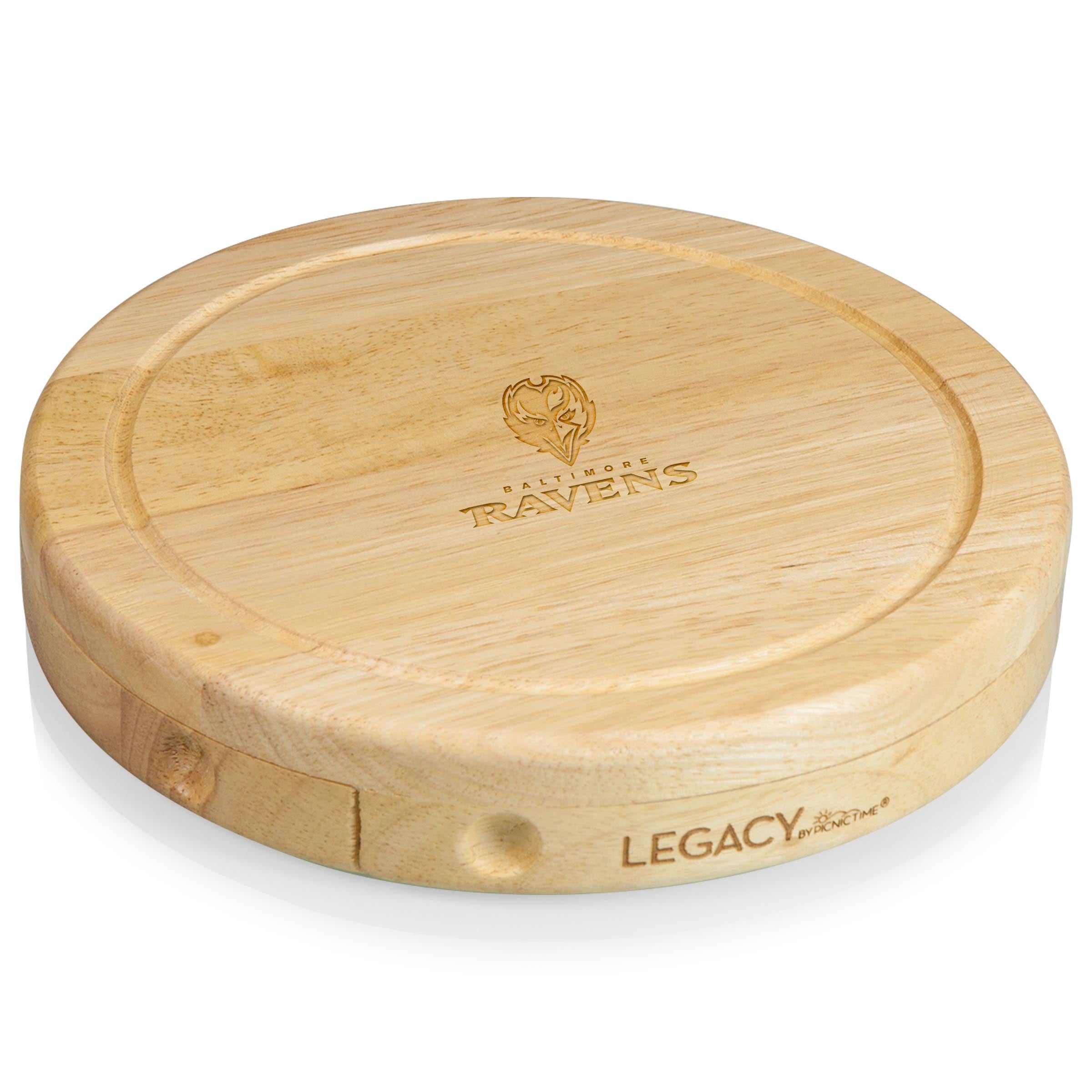 Baltimore Ravens - Brie Cheese Cutting Board & Tools Set-Picnic Time Family of Brands