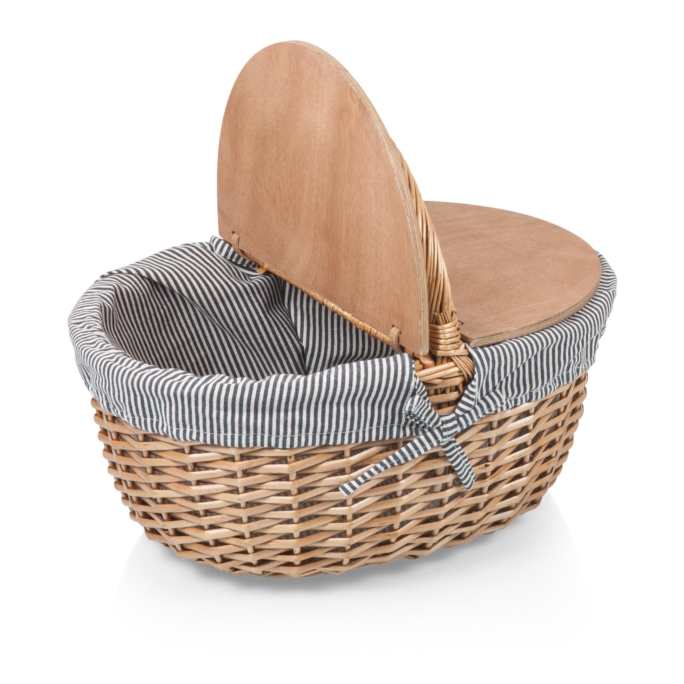 Cestino da picnic vintage country per 2 con Italia Cestino da picnic vintage country per 2 con Italia
