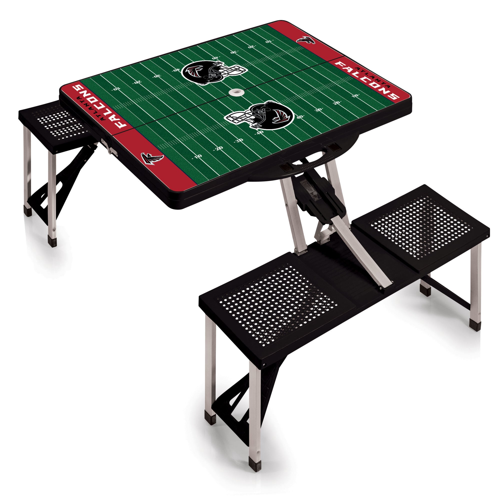 Atlanta Falcons - Picnic Table Portable Folding Table with Seats