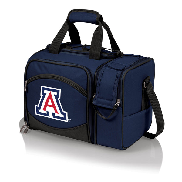 Arizona Wildcats - Malibu Picnic Basket Cooler-Picnic Time Family of Brands