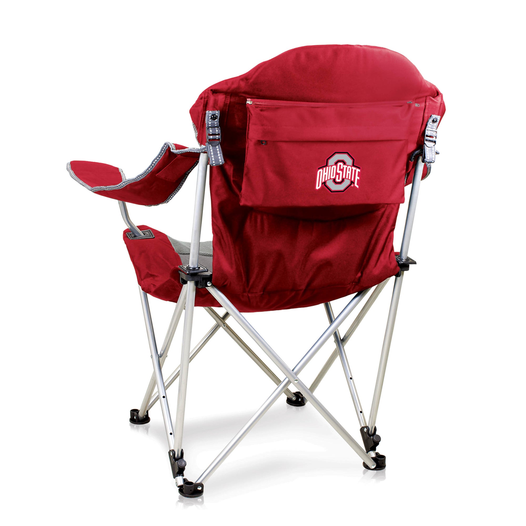 Ohio State Buckeyes - Reclining Camp Chair