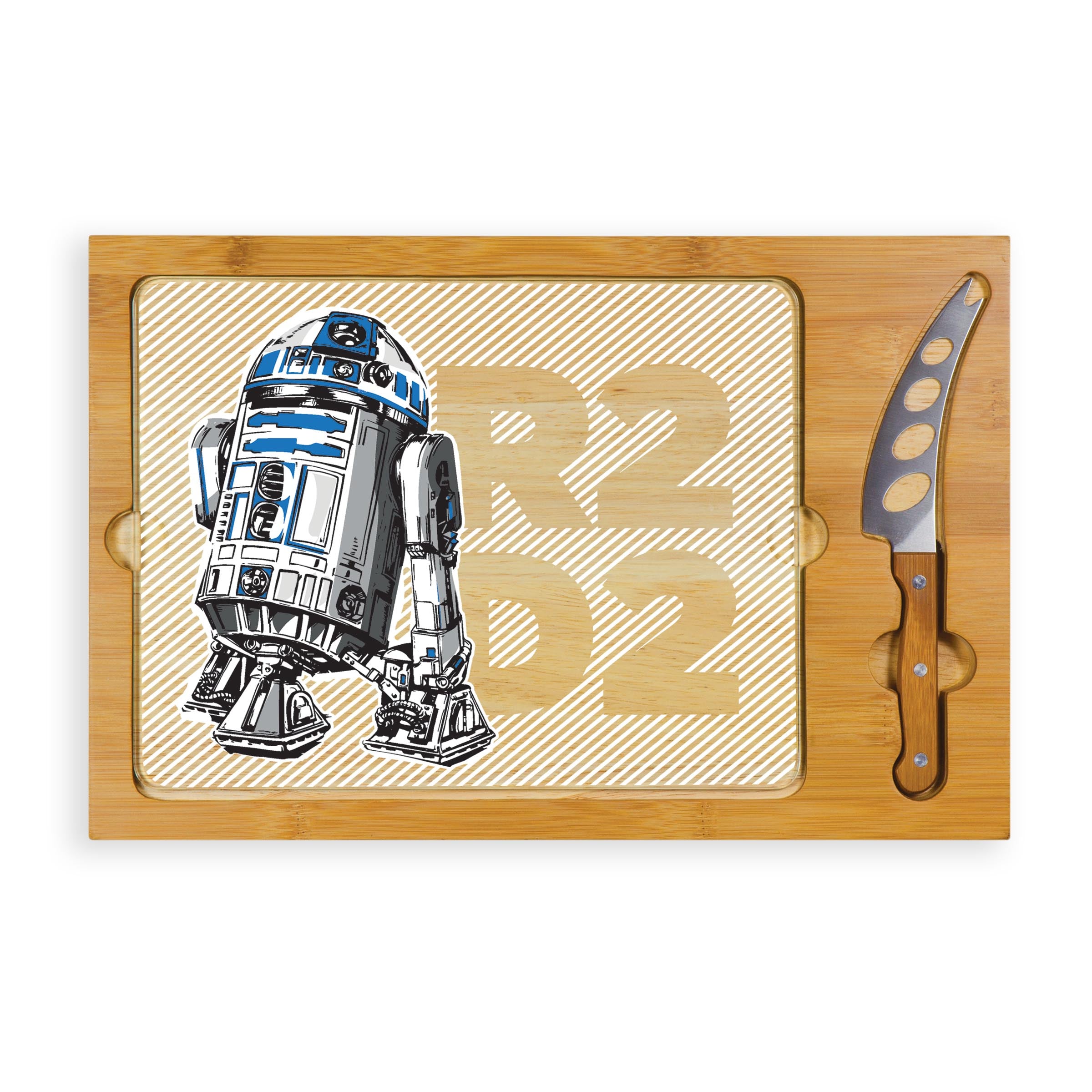 Star Wars R2-D2 - Icon Glass Top Cutting Board & Knife Set