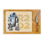 Star Wars R2-D2 - Icon Glass Top Cutting Board & Knife Set-Picnic Time Family of Brands