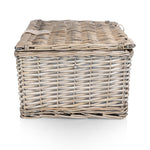 Picnic Basket Set for 2, Taupe Willow with Cream Accents-Picnic Time Family of Brands