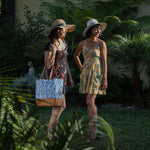 Coronado Canvas and Willow Basket Tote-Picnic Time Family of Brands