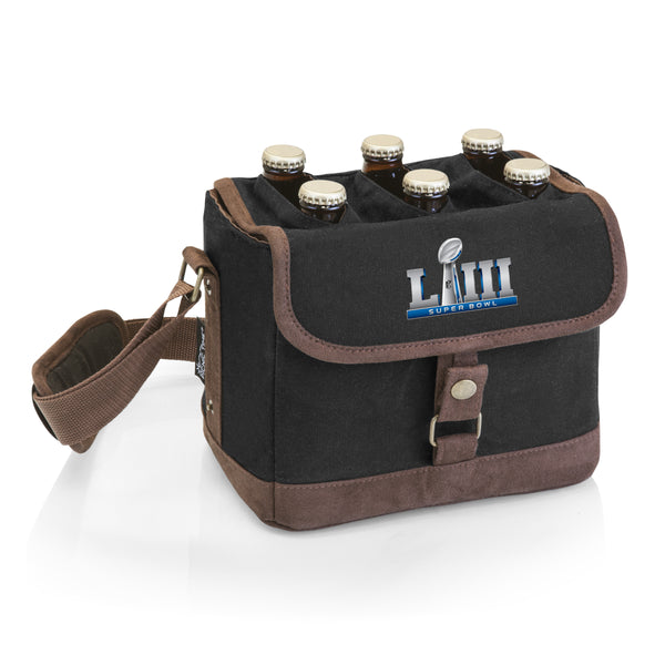 Super Bowl 53 - Beer Caddy Cooler Tote with Opener-Picnic Time Family of Brands