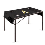 App State Mountaineers - Travel Table Portable Folding Table-Picnic Time Family of Brands