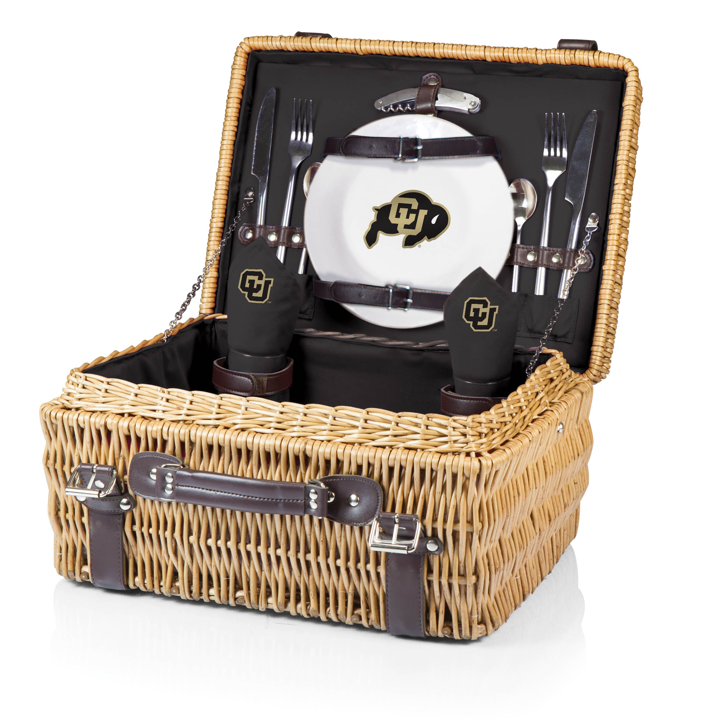 Colorado Buffaloes - Champion Picnic Basket-Picnic Time Family of Brands