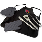 Arizona Cardinals - BBQ Apron Tote Pro Grill Set-Picnic Time Family of Brands