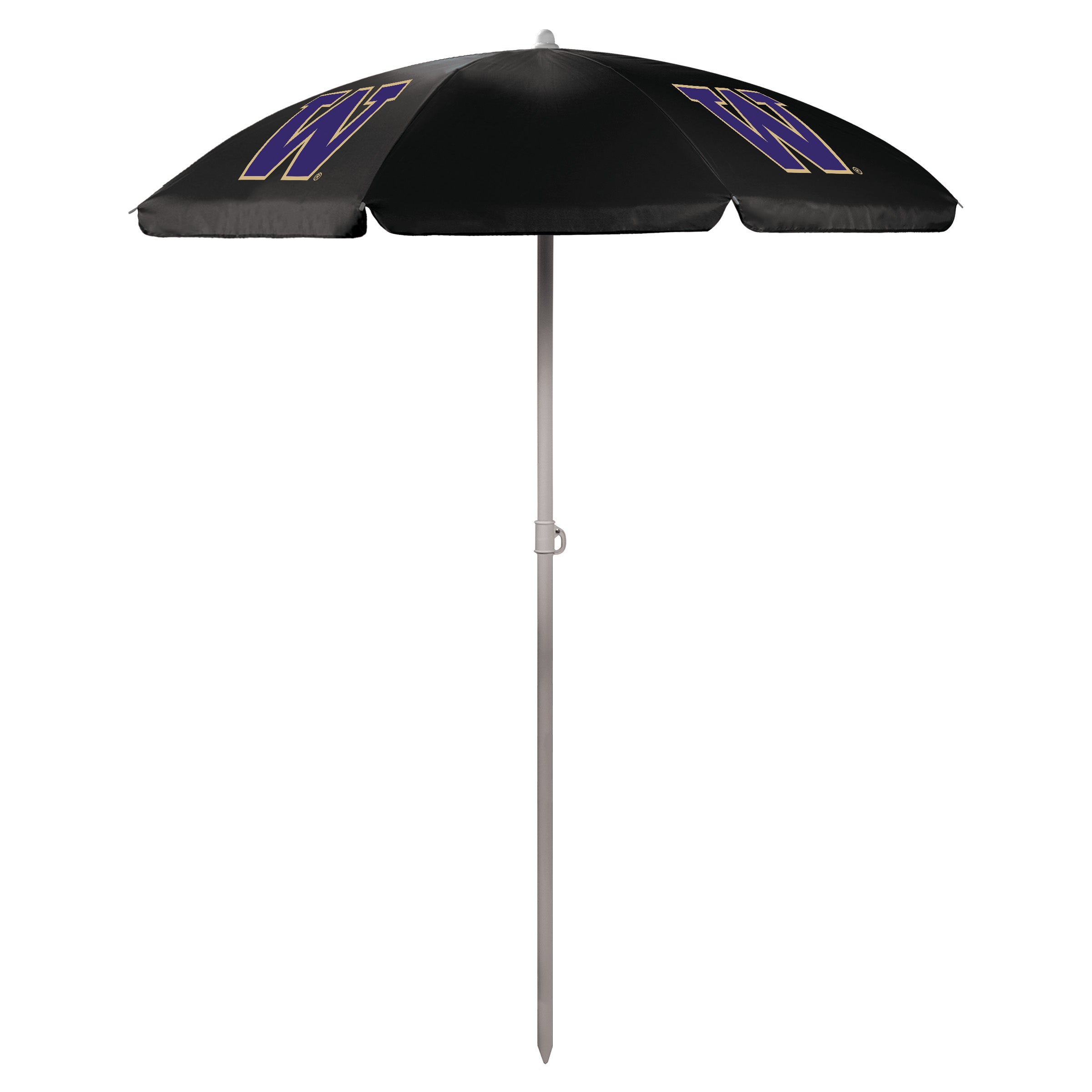 Washington Huskies - 5.5 Ft. Portable Beach Umbrella
