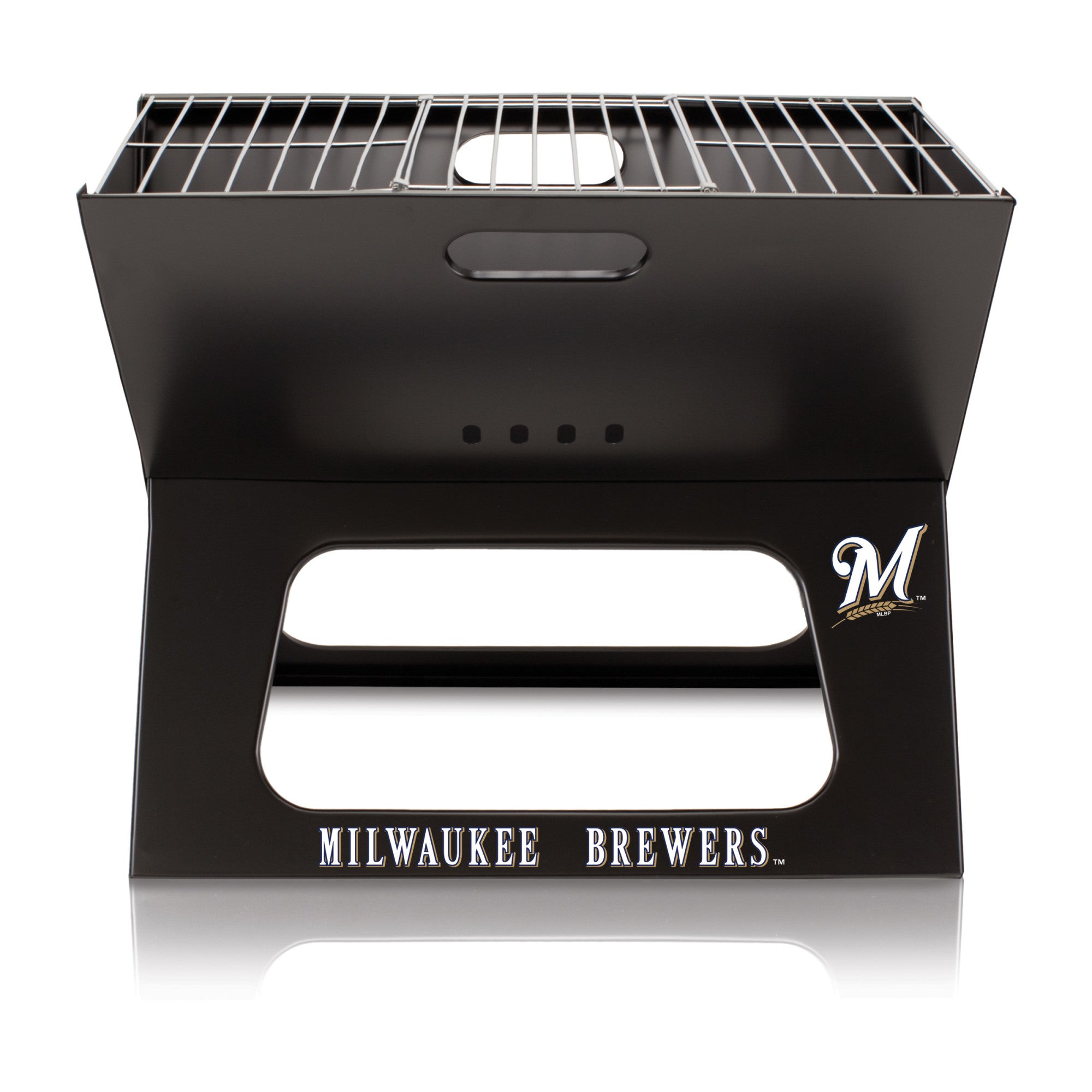 Milwaukee Brewers - X-Grill Portable Charcoal BBQ Grill