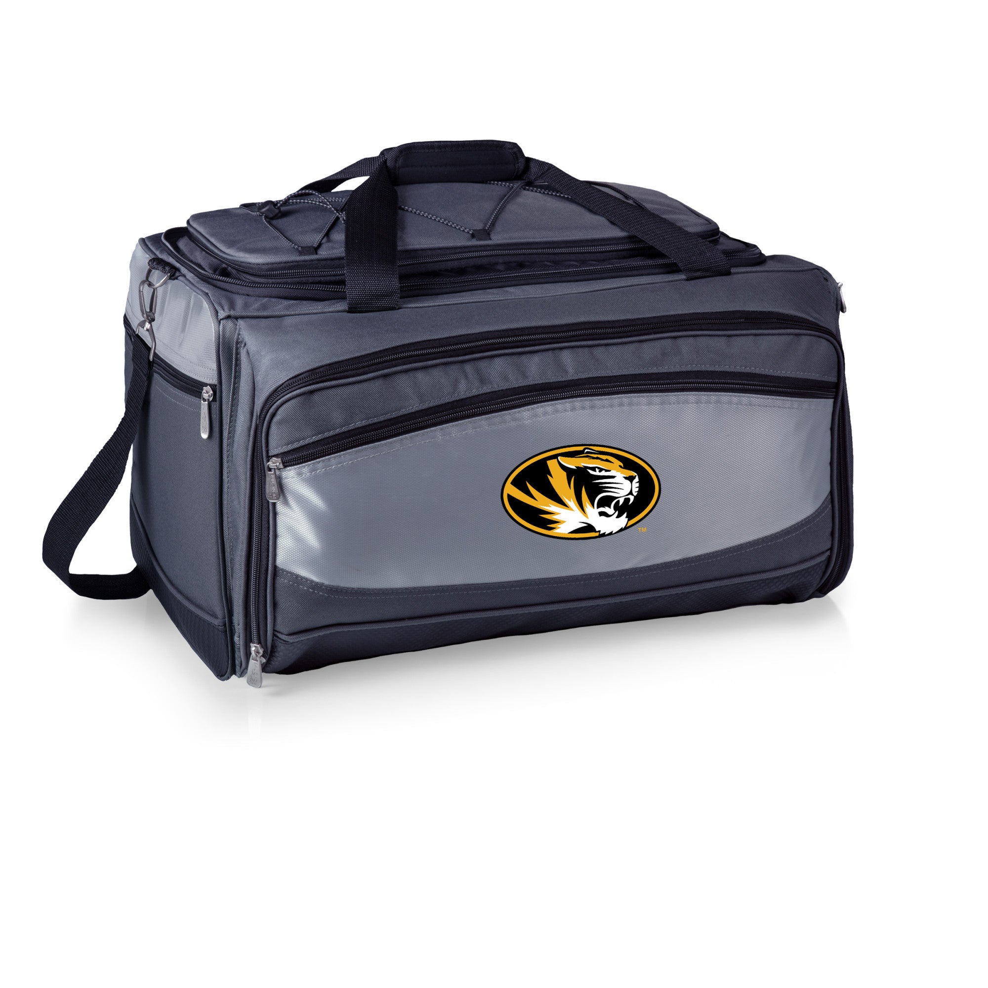 Mizzou Tigers - Buccaneer Portable Charcoal Grill & Cooler Tote