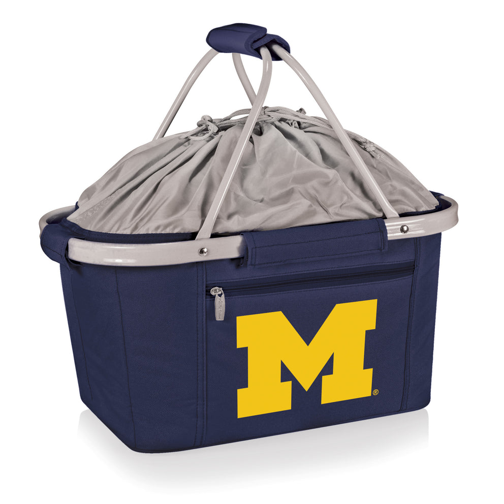 Michigan Wolverines - Metro Basket Collapsible Cooler Tote