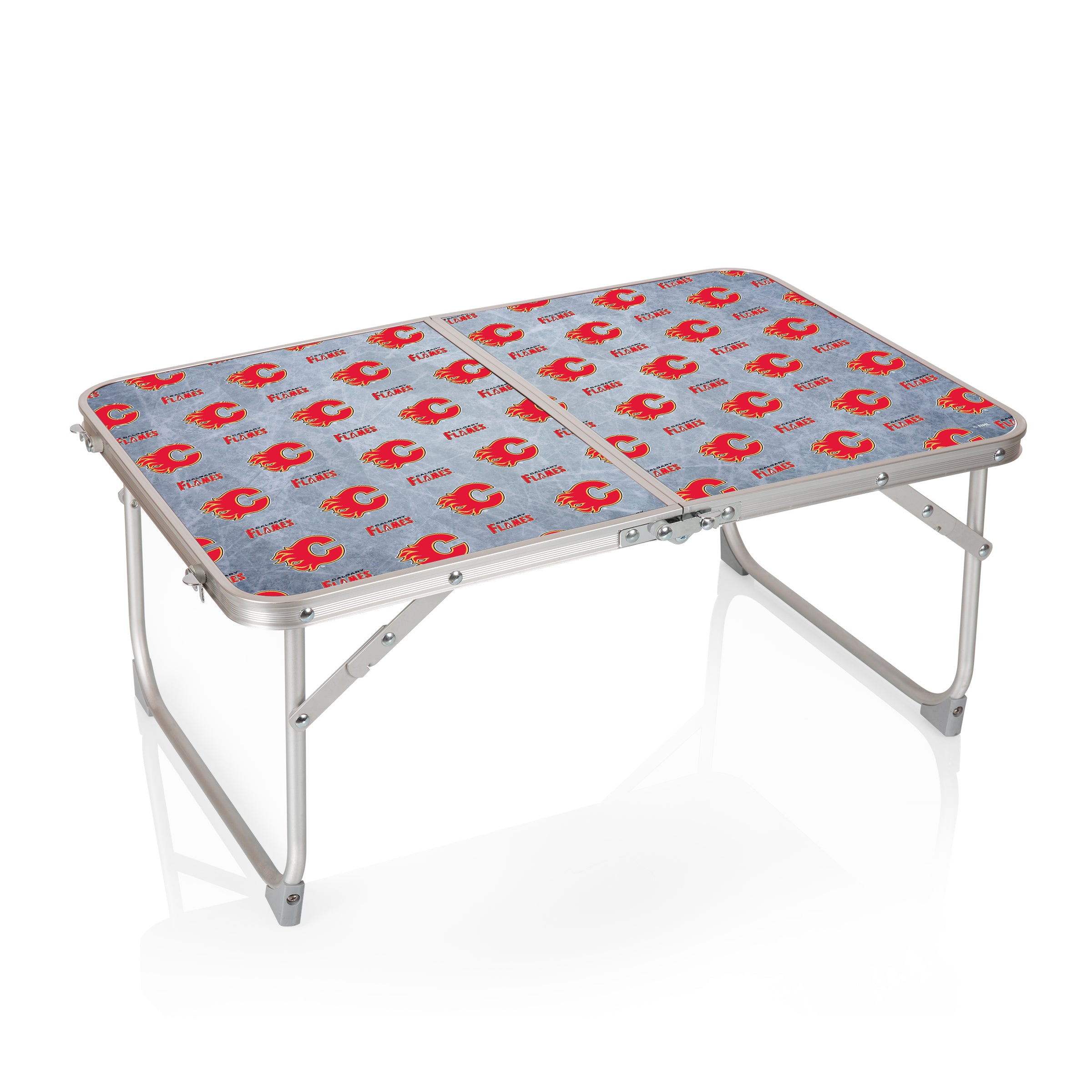 Calgary Flames - Concert Table Mini Portable Table-Picnic Time Family of Brands