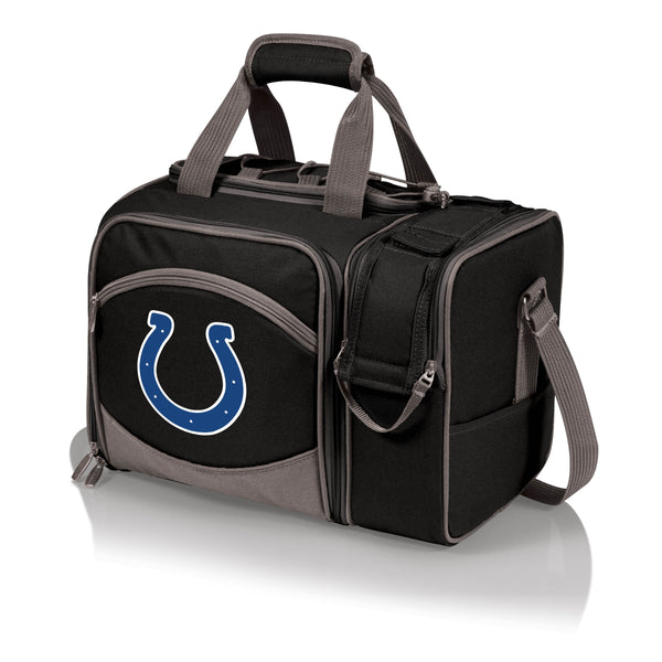 Indianapolis Colts - Malibu Picnic Basket Cooler-Picnic Time Family of Brands
