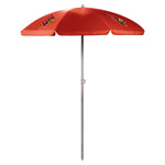 Louisville Cardinals - 5.5 Ft. Portable Beach Umbrella