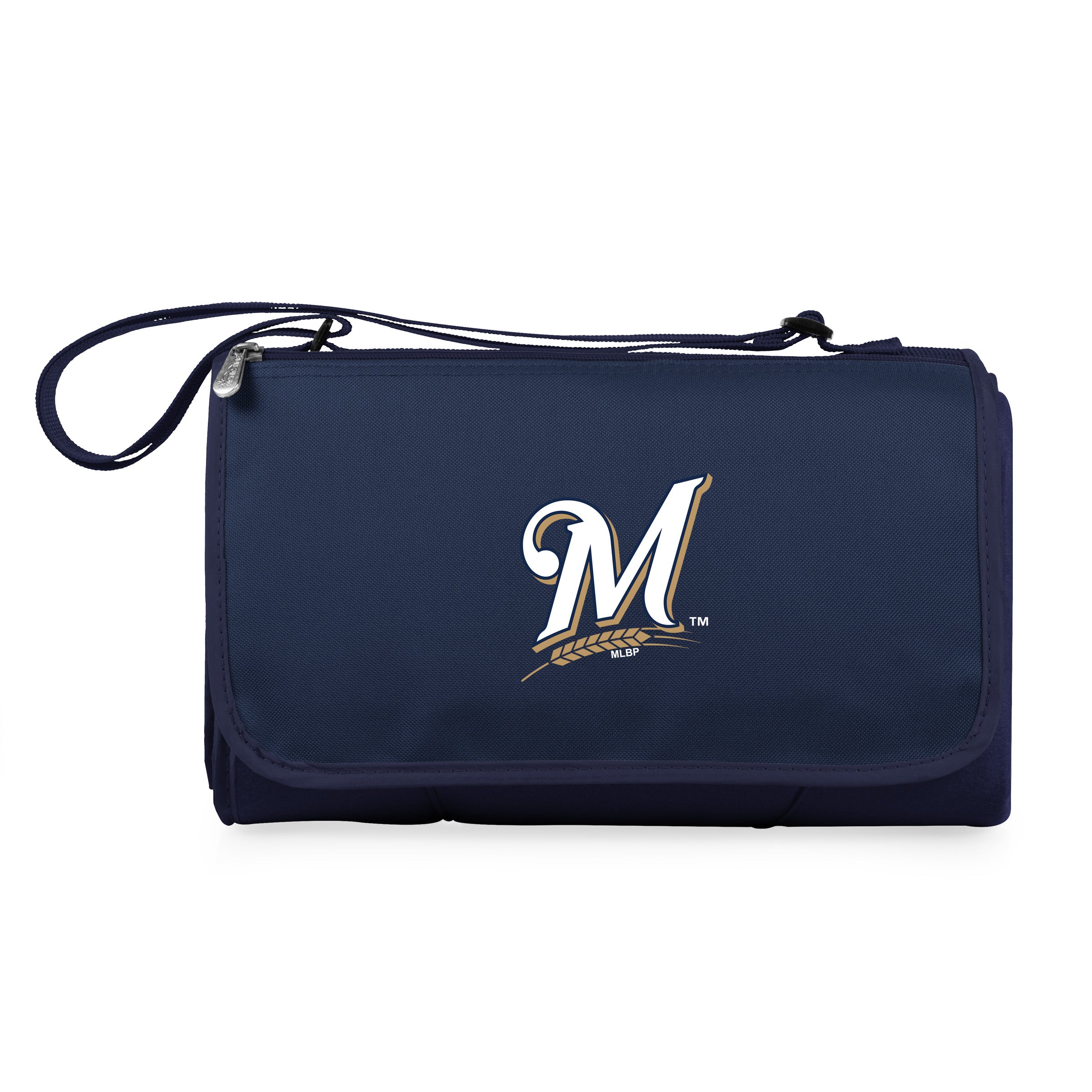 Milwaukee Brewers - Blanket Tote Outdoor Picnic Blanket-Picnic Time Family of Brands