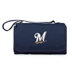 Milwaukee Brewers - Blanket Tote Outdoor Picnic Blanket-Picnic Time Family of Brands