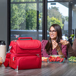 Cornell Big Red - Pranzo Lunch Bag Cooler with Utensils