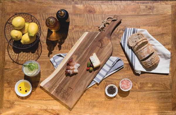 Ratatouille - Artisan 24" Acacia Charcuterie Board-Picnic Time Family of Brands