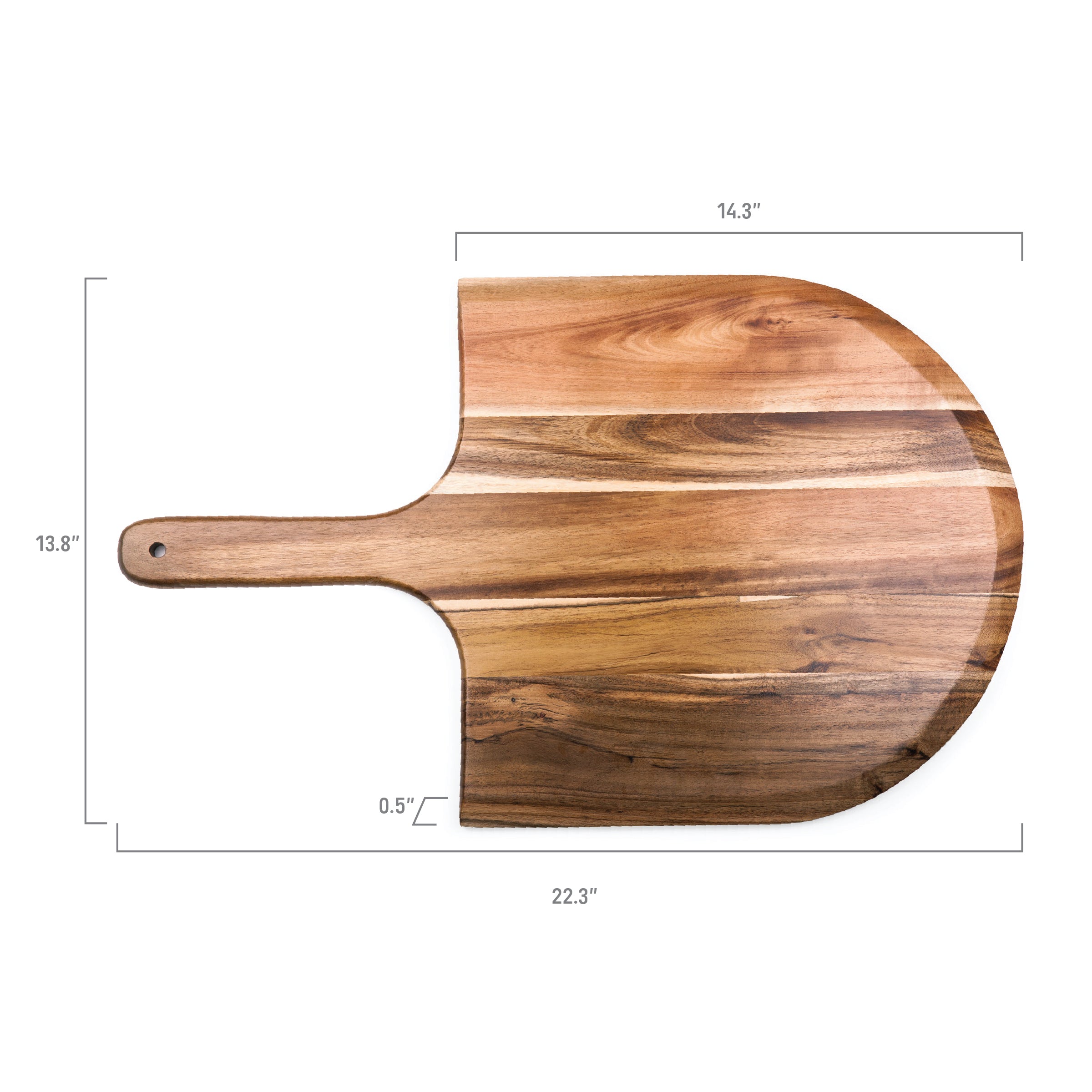 Coyuchi Acacia Pizza Peel Serving Paddle-Picnic Time Family of Brands