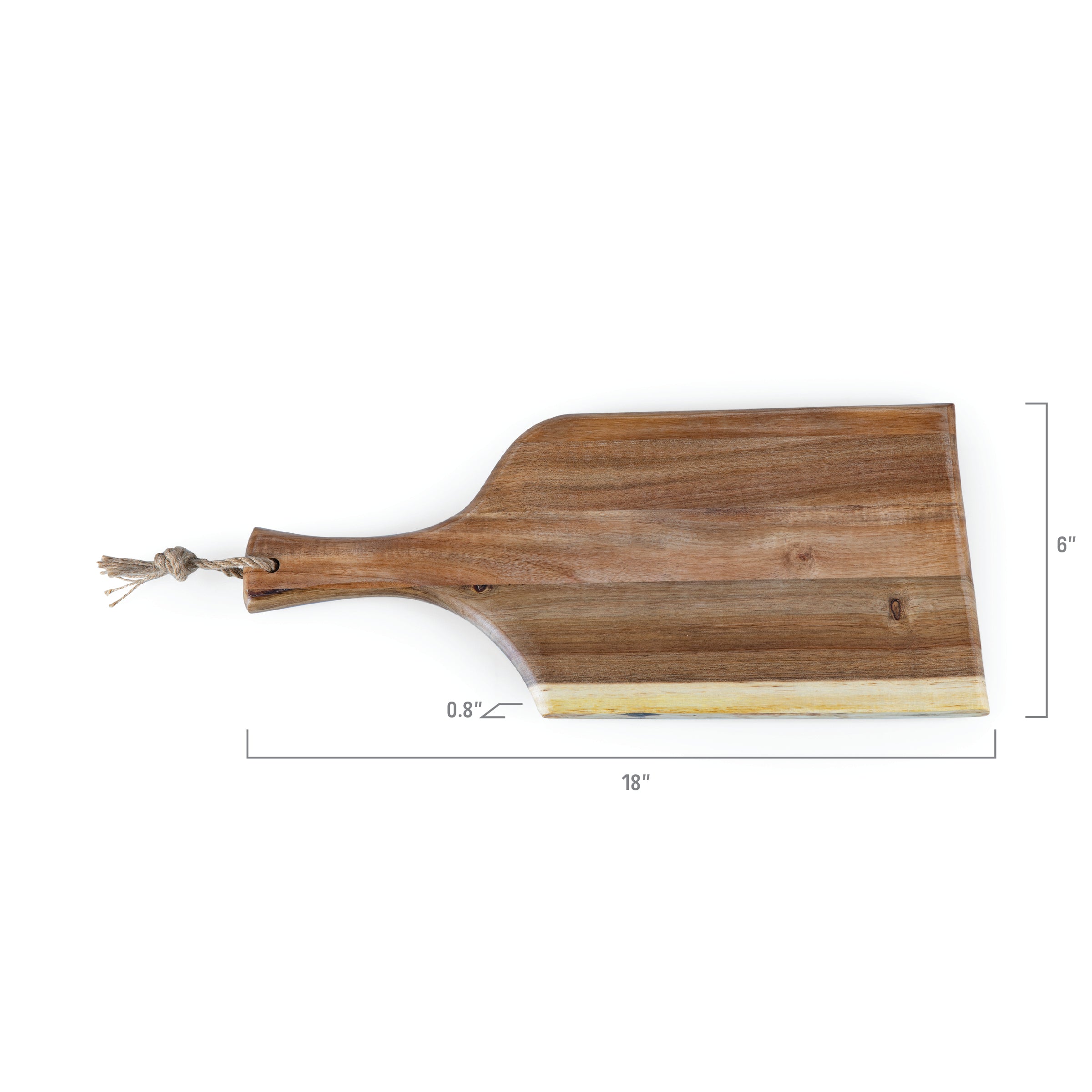 Coyuchi Artisan 18" Acacia Charcuterie Board-Picnic Time Family of Brands