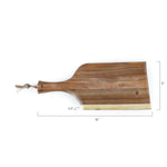 Coyuchi Artisan 18" Acacia Charcuterie Board-Picnic Time Family of Brands