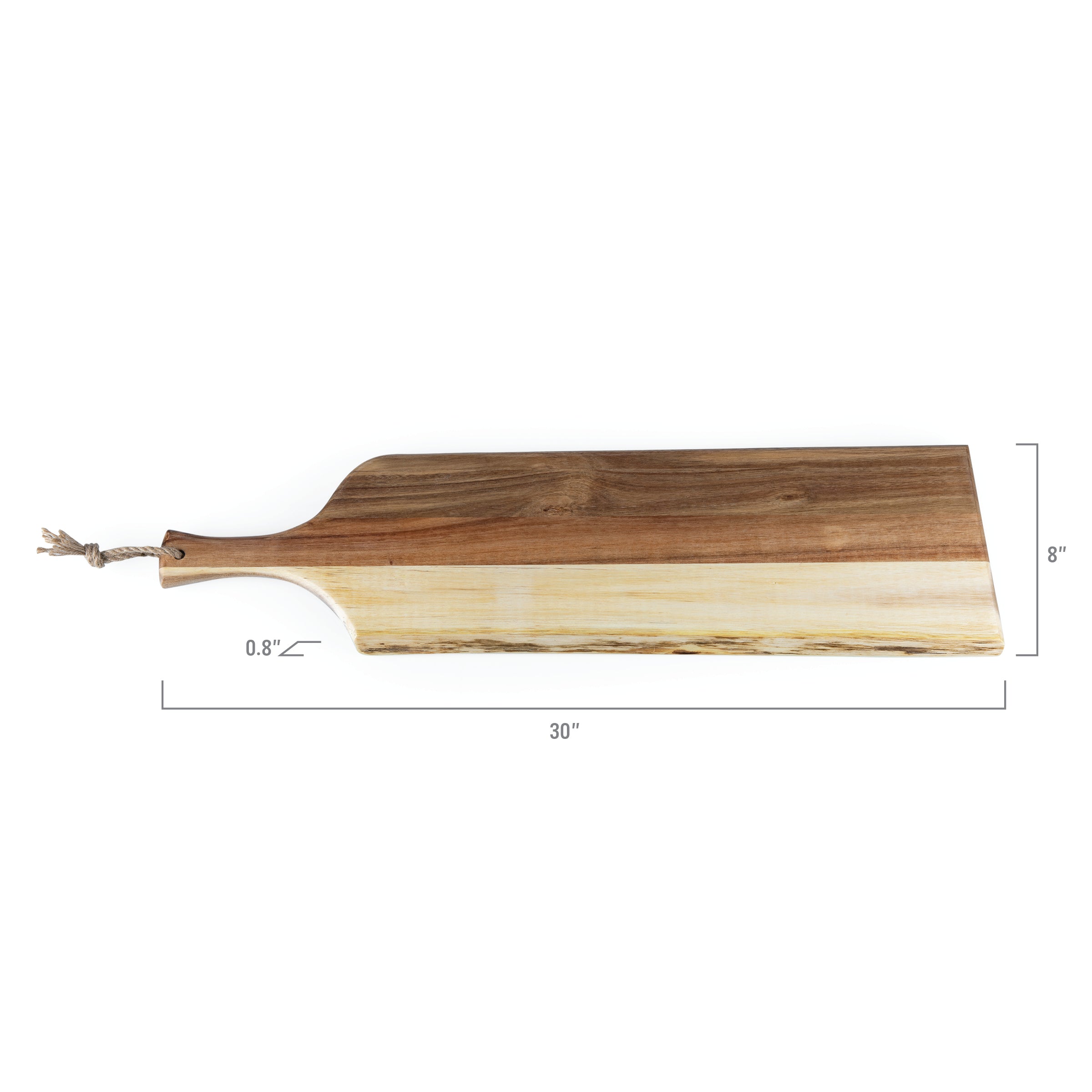 Coyuchi Artisan 30" Acacia Charcuterie Board-Picnic Time Family of Brands