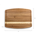 Coyuchi Ovale Acacia Cutting Board-Picnic Time Family of Brands