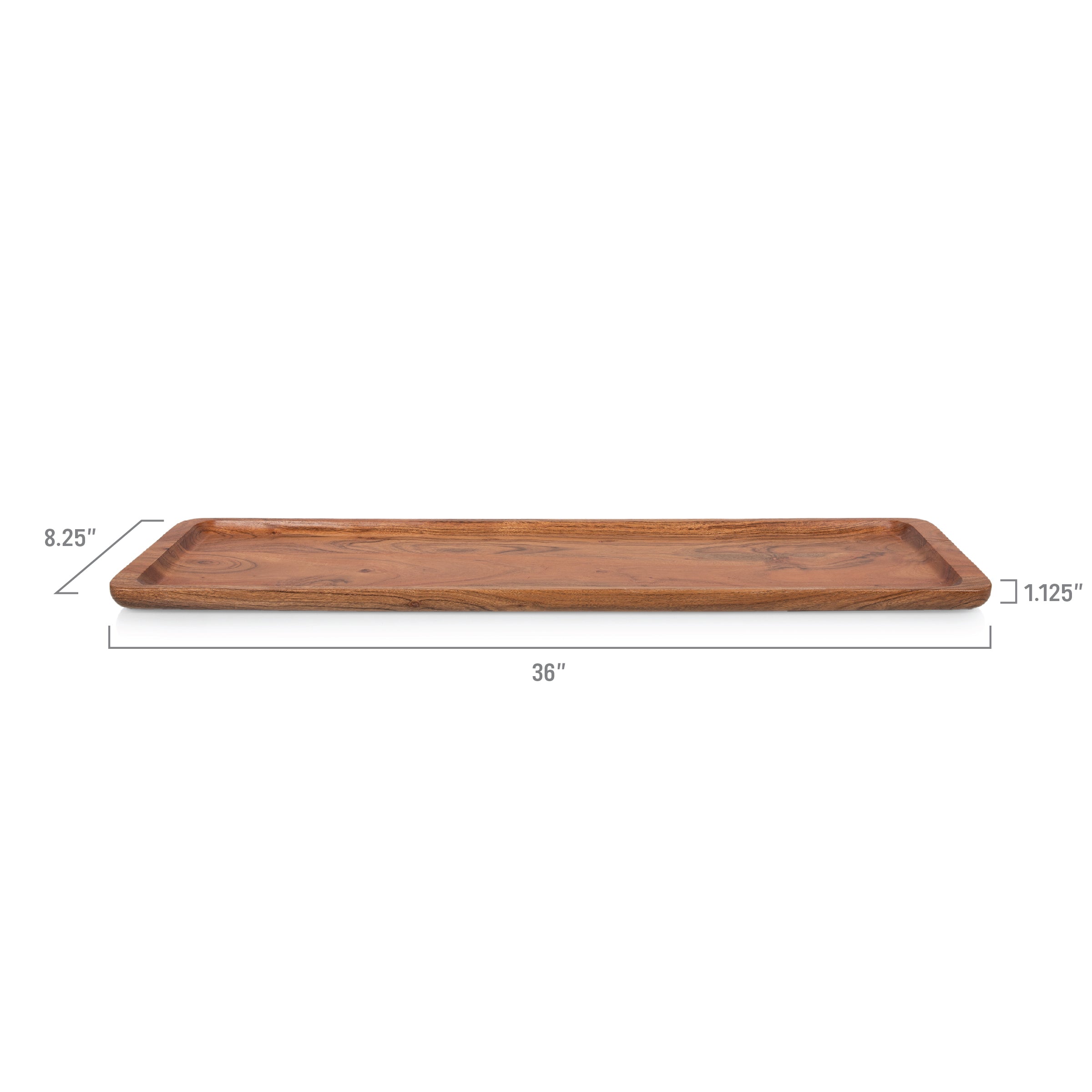 Coyuchi Canapé 36" Appetizer Serving Tray-Picnic Time Family of Brands
