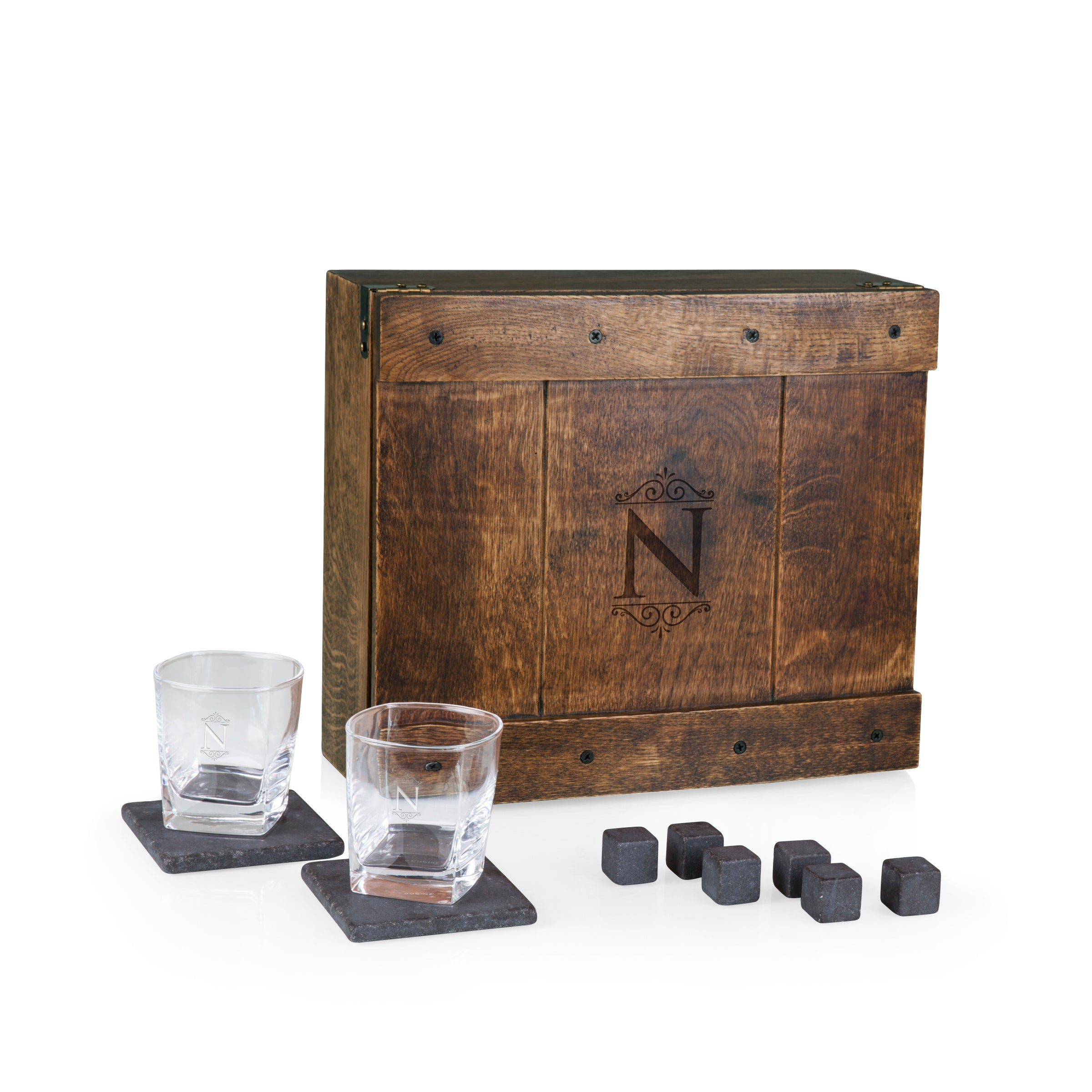 Monogram - Whiskey Box Gift Set – PICNIC TIME FAMILY OF BRANDS