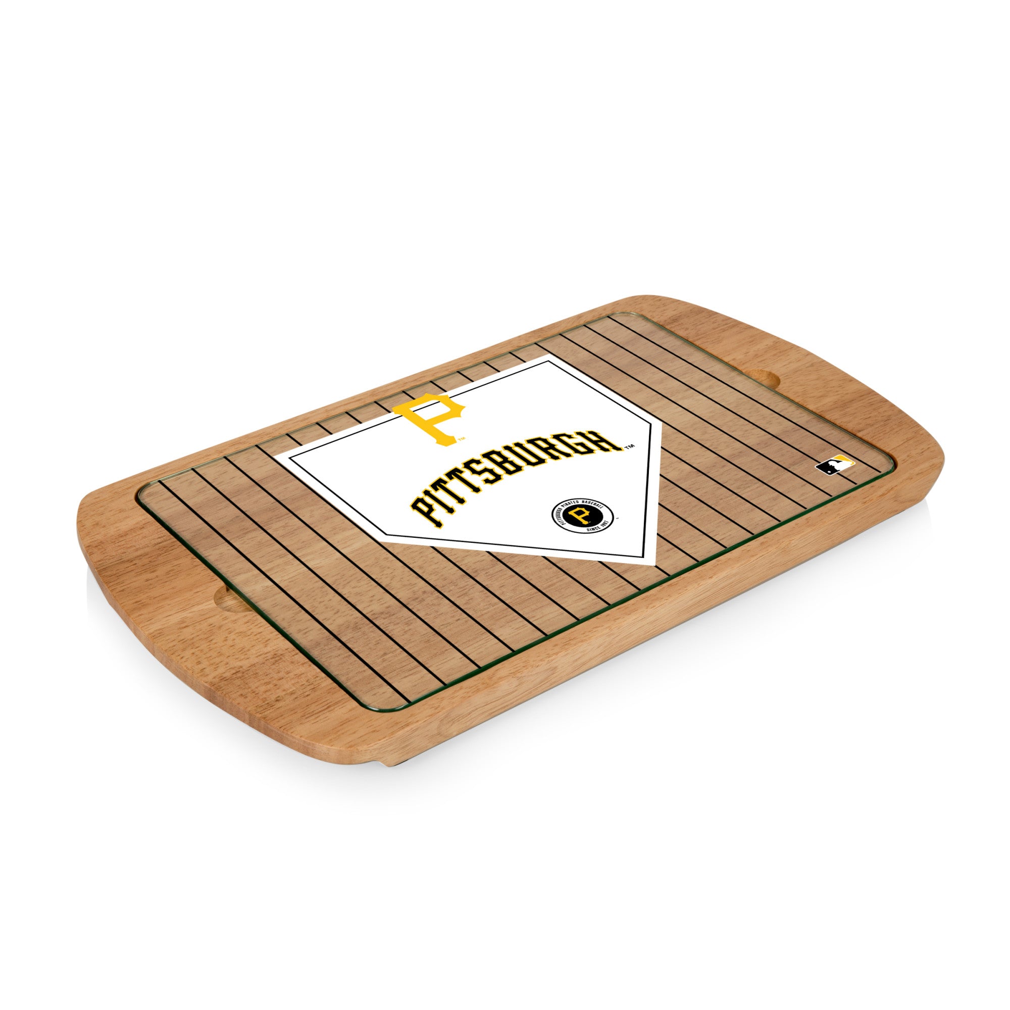 Pittsburgh Pirates - Billboard Glass Top Serving Tray