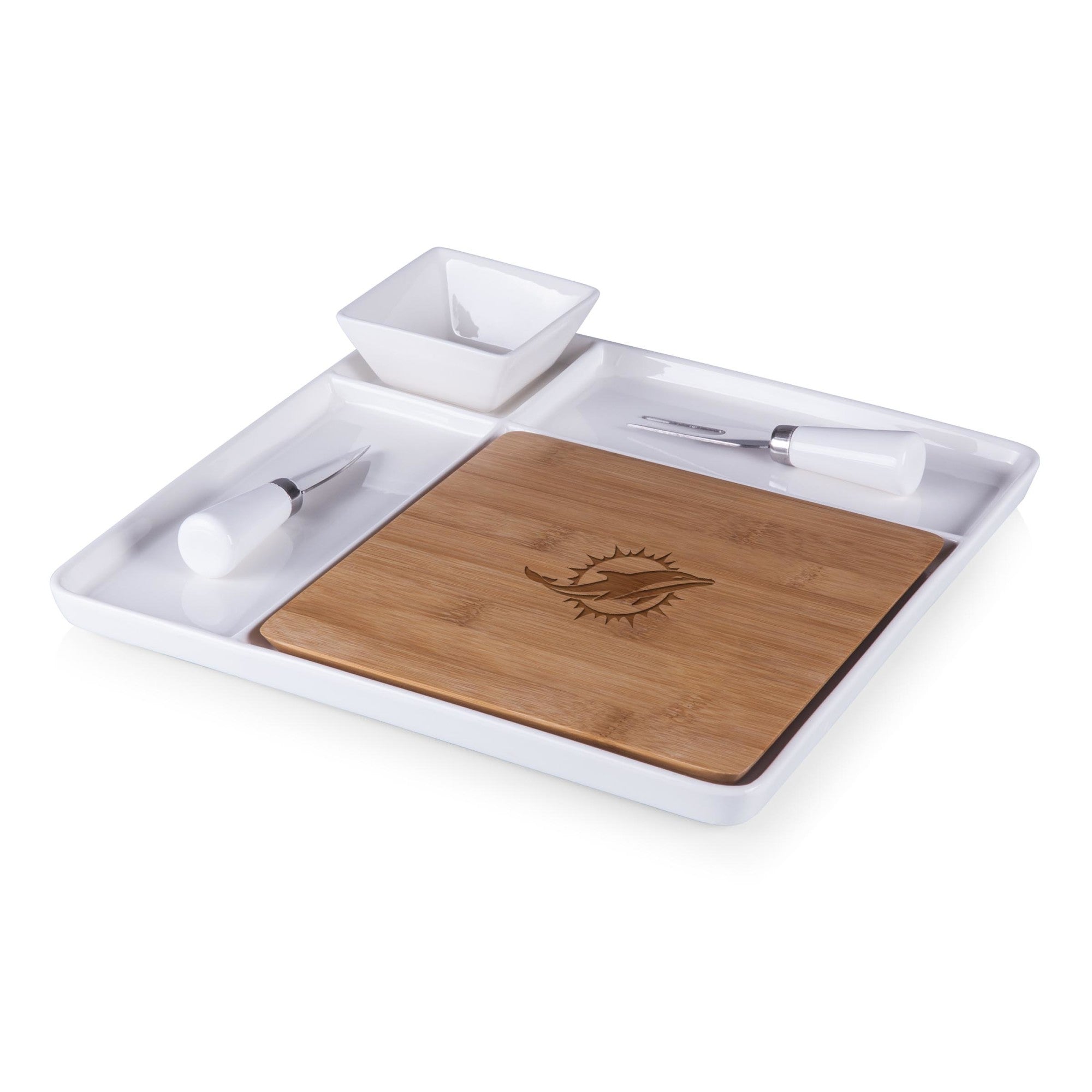 Miami Dolphins - Peninsula Cutting Board & Serving Tray